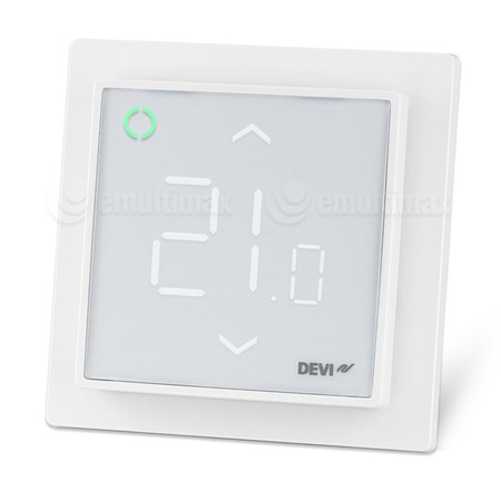 Devi Devireg Smart IP21 WiFi podtynkowy programowalny czujnik powietrzny i podłogowy