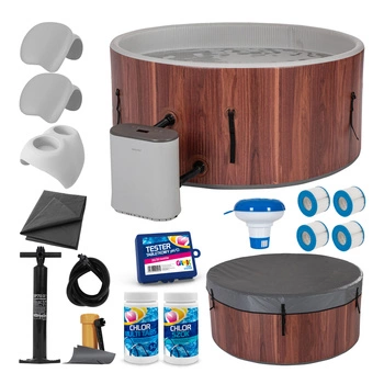 SPA ogrodowe Warmtec Korsyka 152 cm 2040 W - zestaw premium