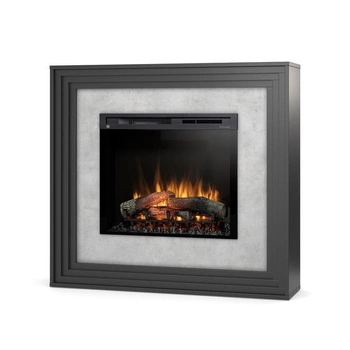 OUTLET: Warmtec Katra wkład Dimplex 28" XHD OptiFlame LED - czarny, beton