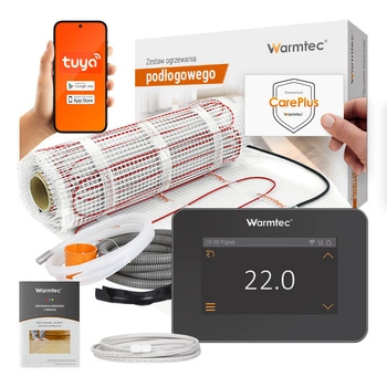 Warmtec DS2-05/XTS Czarny 0,5m² 170W/m² WiFi