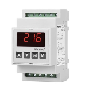 Warmtec RSD-20 na szynę DIN manualny czujnik na przewodzie